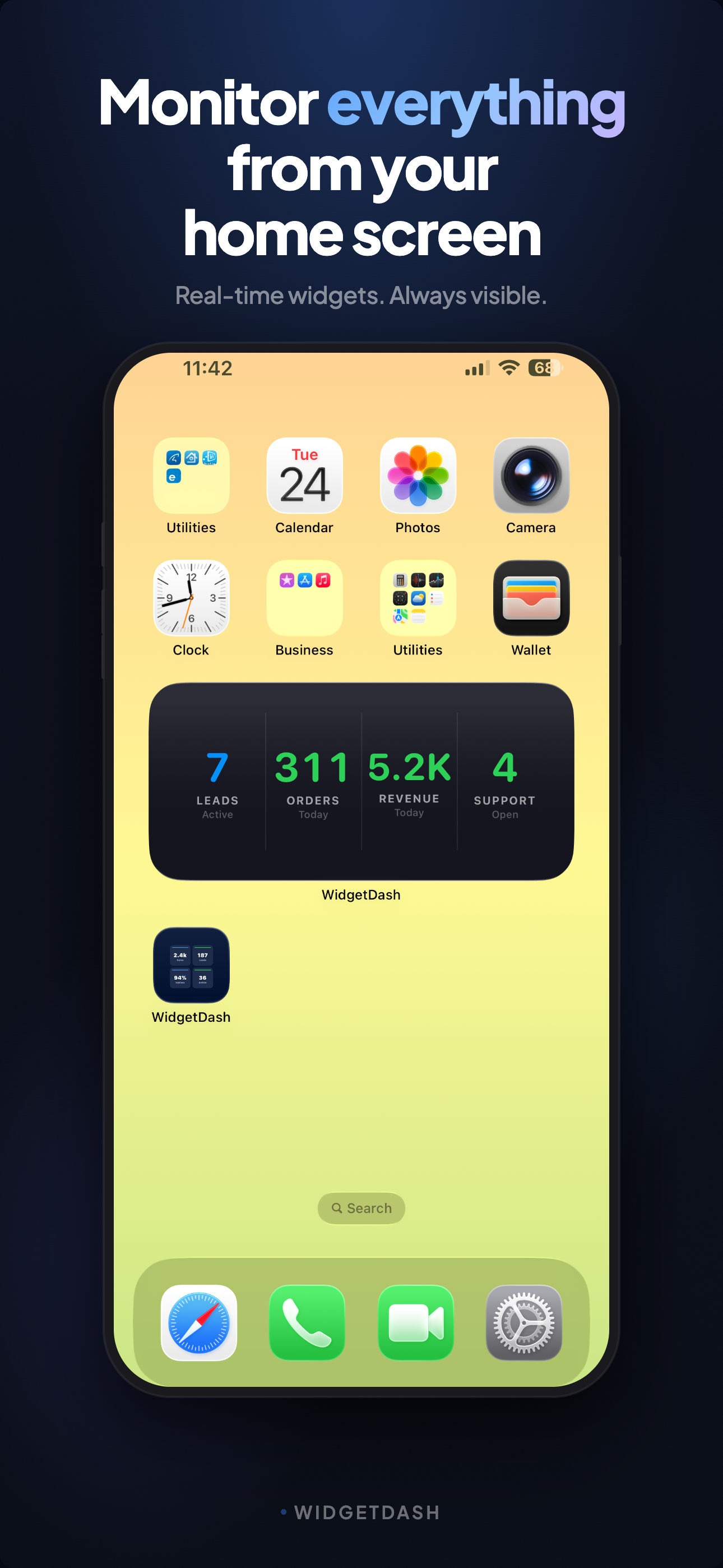 Home Screen widget